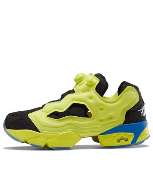 Reebok Yellow Awake Ny X Instapump Fury 'Solar' for men