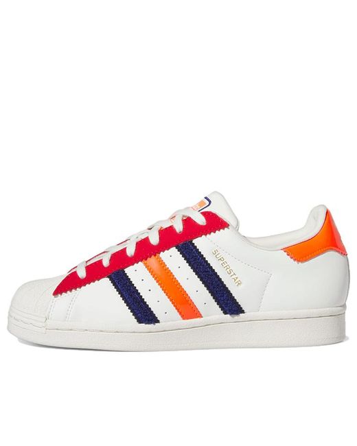 Adidas Blue Originals Superstar 'Off Better Scarlet Solar'