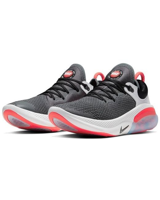 Nike White Joyride Run Fk 'Bright Cimson' for men