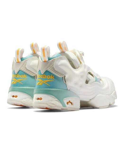 Reebok White Instapump Fury Og Glass'