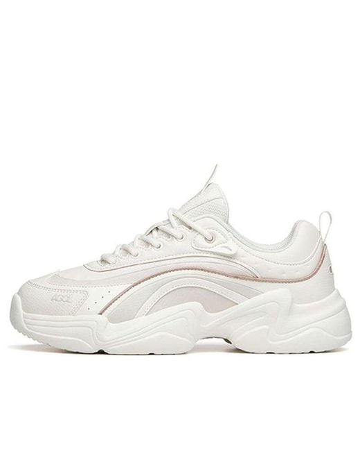 Anta White (Wmns) Life Series Sneakers
