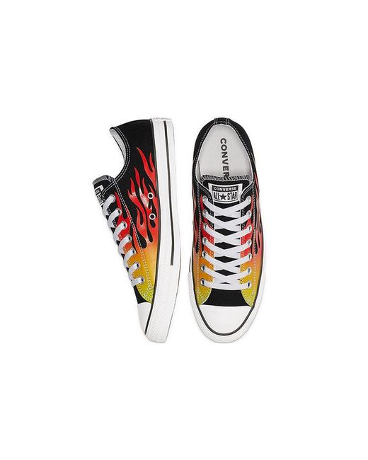 Converse Red Chuck Taylor All Star Low 'Flame' for men