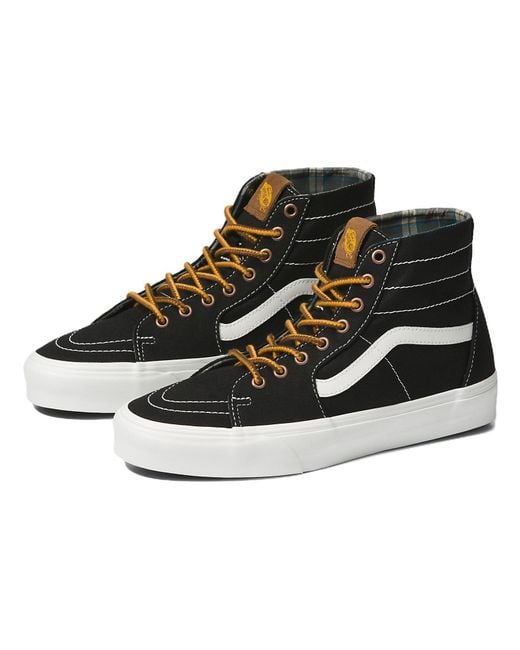 Vans Black Sk8-Hi Ca Throwback for men