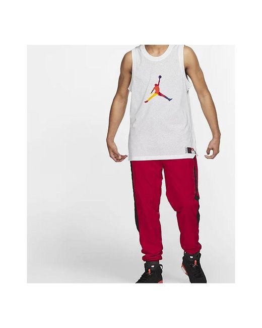 Nike Red Large Jersey Sleeveless Vest for men