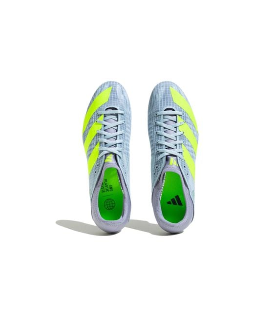 Adidas Blue Sprintstar 'Wonder Lucid Lemon' for men