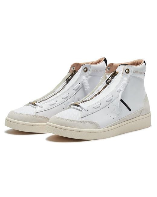 Converse White Ibn Jasper X Pro Leather Mid for men