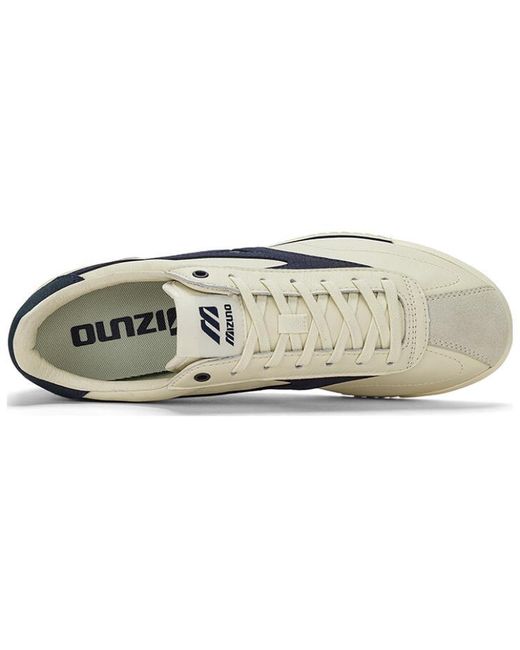 Mizuno White Lg 60S 'Antislip Durable Lowtop Casual' for men