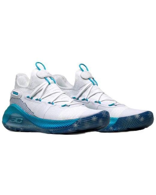 Under Armour Blue Curry 6 'christmas In The Town' for men