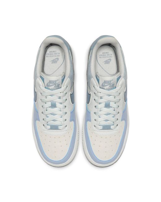 Nike Blue (Wmns) Air Force 1 Low Premium 'Light Armory'