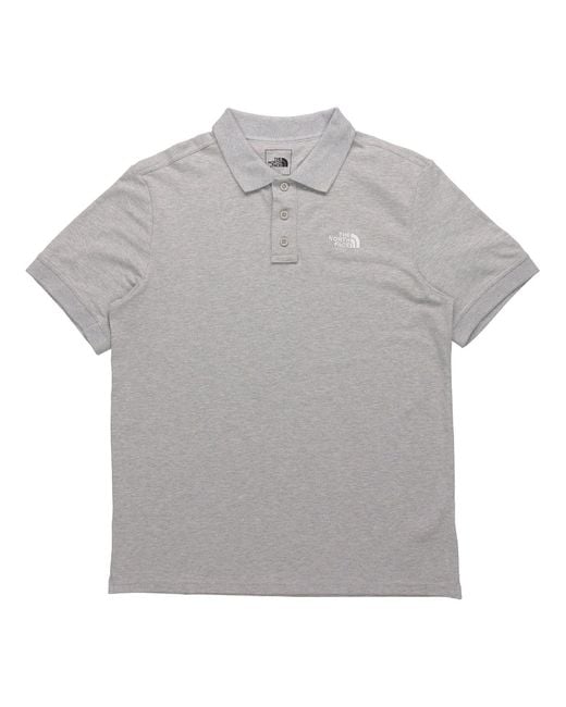 The North Face Gray Polo T-Shirts for men