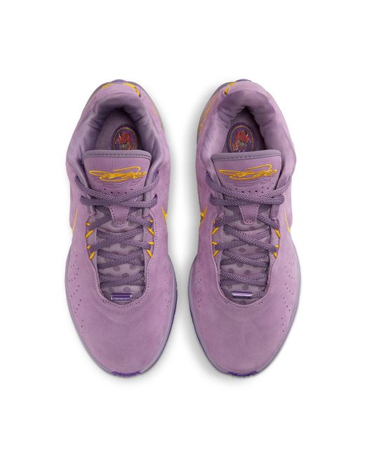 Nike Purple Lebron 21 Rain' for men