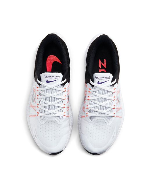 Nike White Air Zoom Winflo 8 Flash Crimson' for men