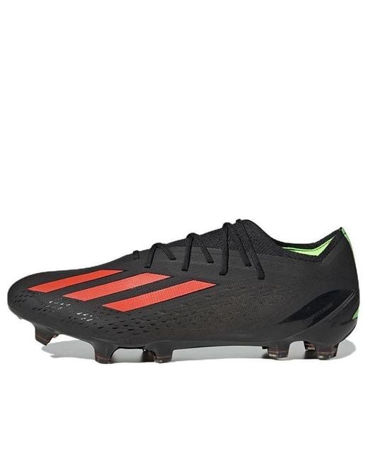 Adidas Black X Speedportal.1 Fg Solar' for men
