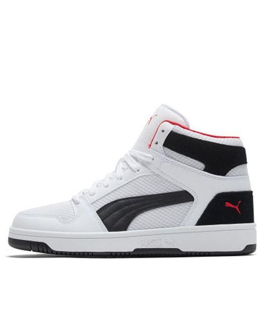 PUMA White Rebound Layup Mesh for men