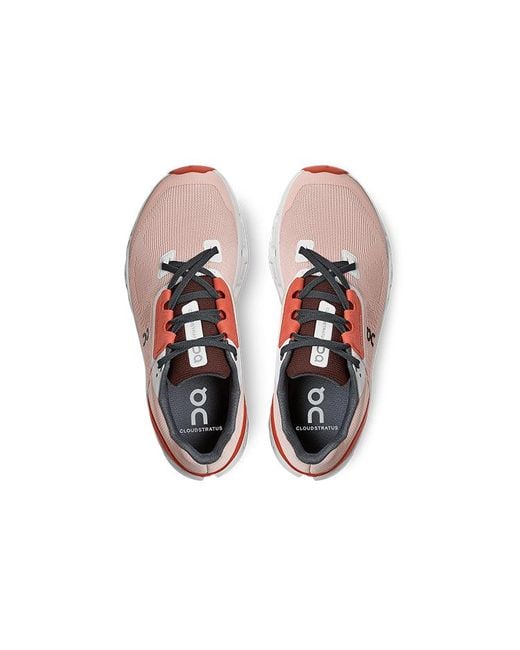 On Shoes Pink (Wmns) Cloudstratus 'Rose'