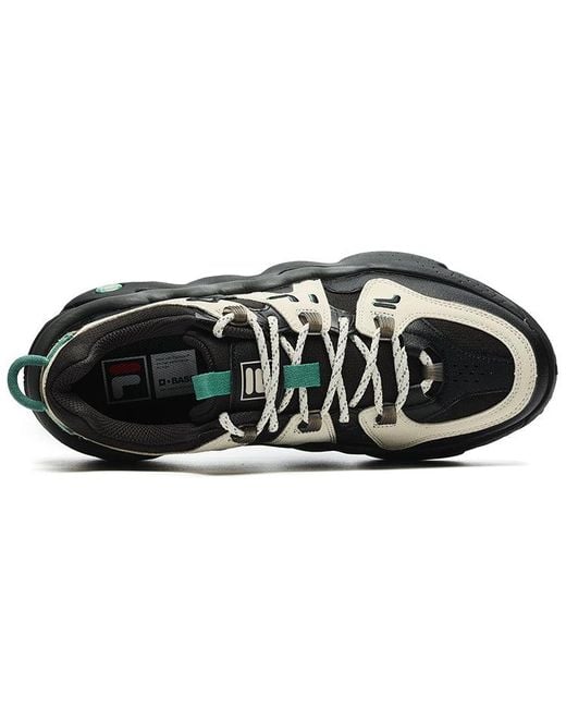 Fila Black Panini Basketball Shoes Oatmeal' for men
