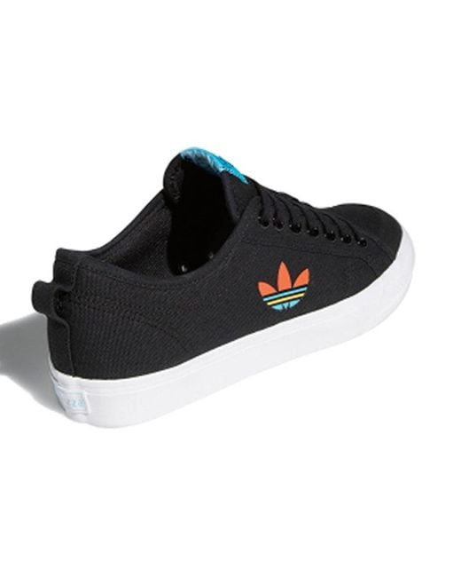 Adidas Black Nizza 'Colorful Trefoil for men