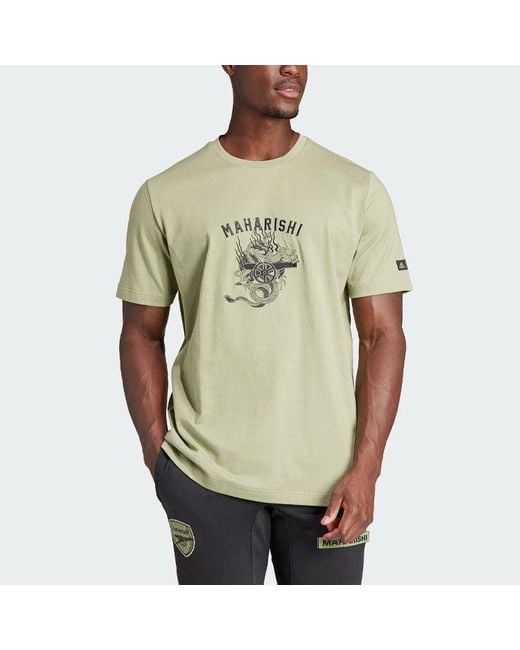 Adidas Green Arsenal X Maharishi Jersey for men