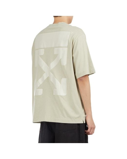 Off-White c/o Virgil Abloh Natural Rubber Arrows T-Shirt for men
