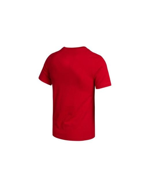 Nike Red Basketball Sports Short Sleeve T-Shirt for men