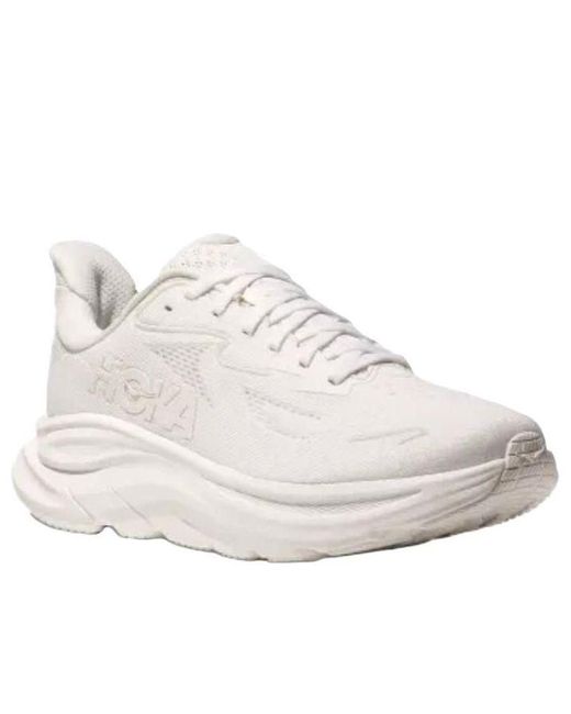 Hoka One One White (Wmns) Clifton