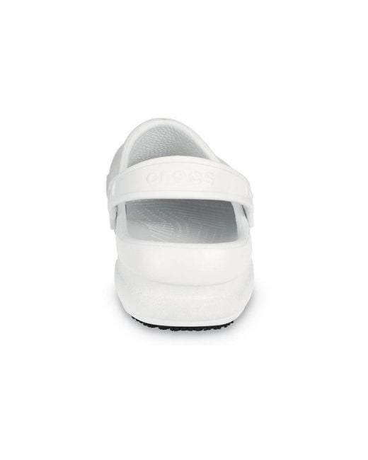 CROCSTM White Bistro Clog Sandals for men