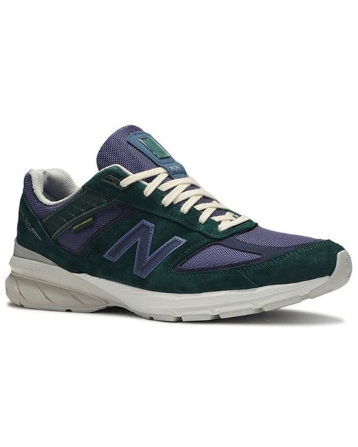 New Balance Blue Aim Leon Dore X 990v5 Made In Usa for men