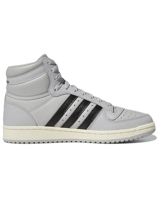 Adidas Gray Top Ten Rb Core' for men