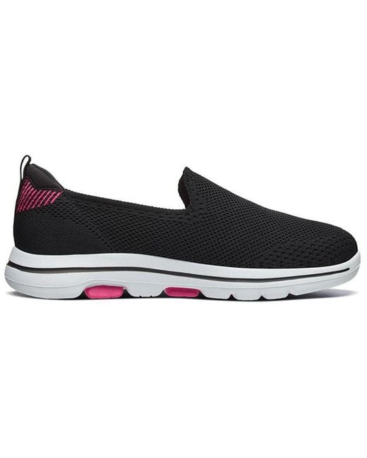 Skechers Black (Wmns) Go Walk 5 Loafers