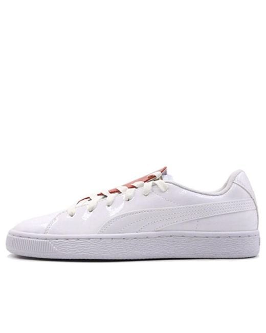 PUMA White (Wmns) Basket Crush