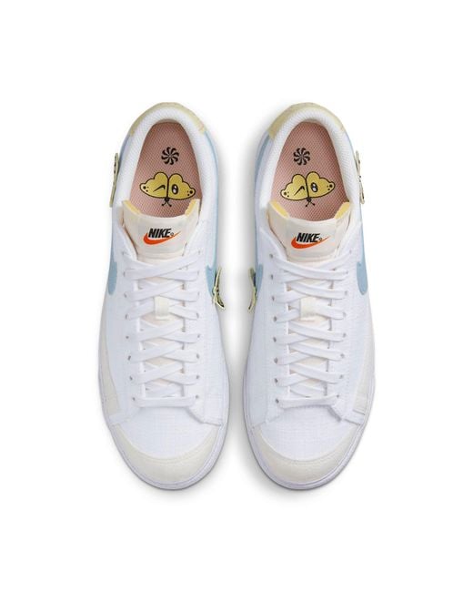 Nike Blue (Wmns) Blazer Low Platform Next Nature 'Air Sprung'