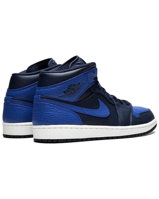Nike Blue Air Jordan 1 Mid for men