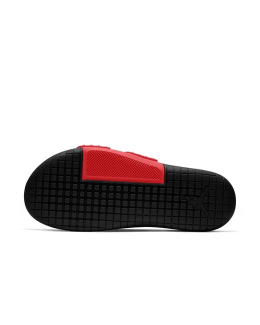 Nike Red Hydro 8 Colorblock Casual Slippers for men