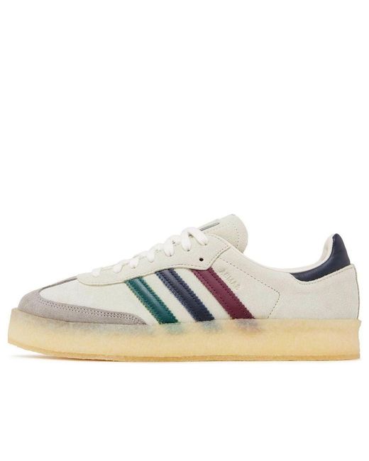 Adidas White X Ronnie Fieg X Clarks 8Th Street Samba 'Kithmas for men