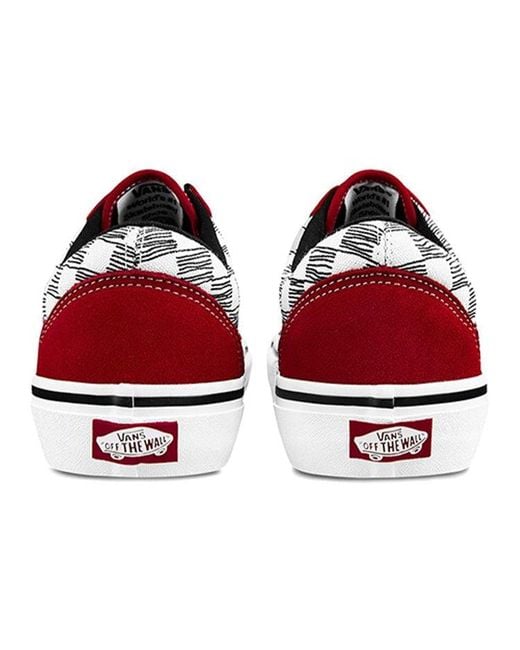 Vans Red Old Skool for men