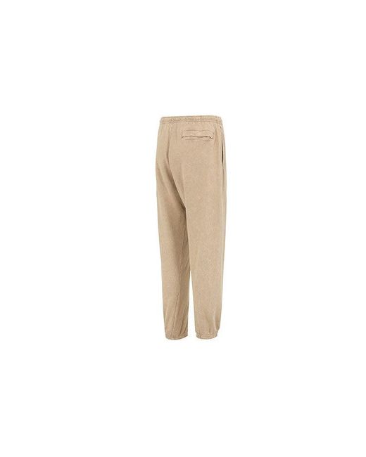 Nike Natural Sportswear Washed French Terry Black jogger Pants for men