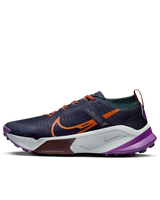 Nike Blue Zoomx Zegama Trail Ink' for men