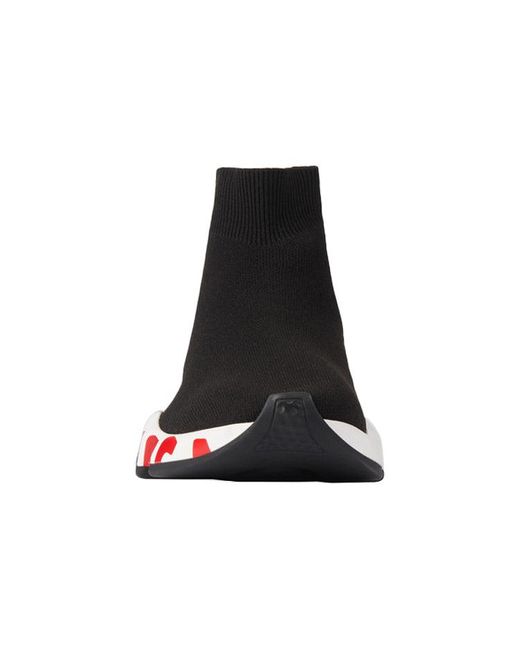 Balenciaga Black (Wmns) Speed Trainer 'Midsole Graffiti