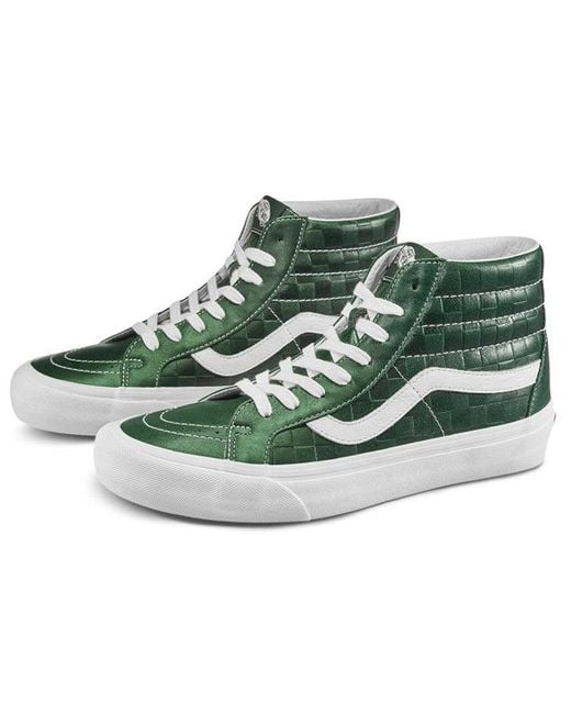 Vans Green Sk8-Hi Reissue Vlt Lx for men