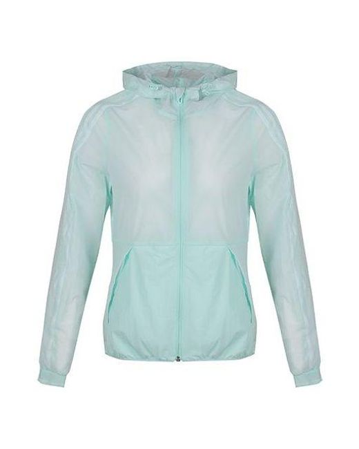 Adidas Blue (Wmns) Sports Stylish Jacket Mint