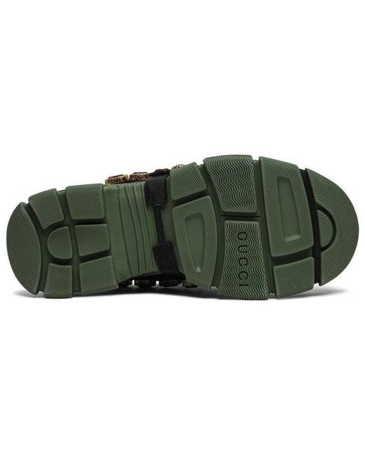 Gucci Green (Wmns) Flashtrek Crystals