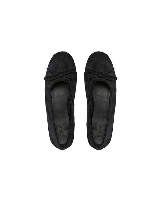 Balenciaga Blue Leopold Ballerina Shoes for men