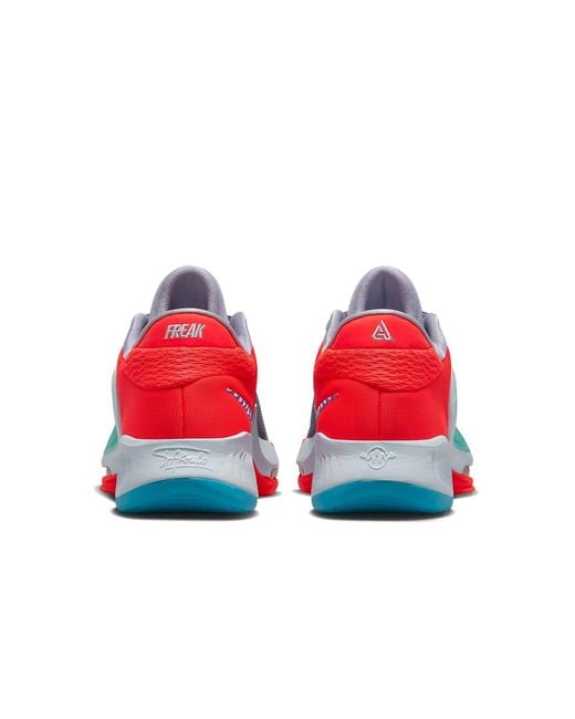 Nike Red Zoom Freak 4 Haze' for men