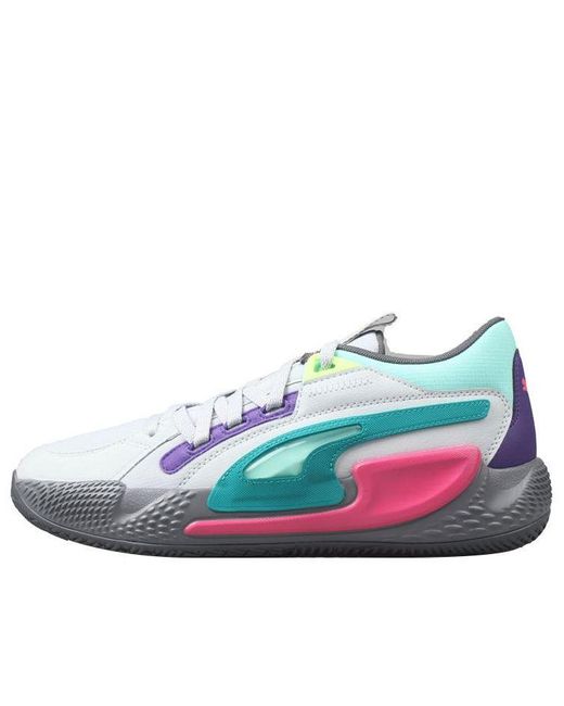 PUMA Blue Court Rider Chaos Daytona Basketball Shoes -Cool Light' for men