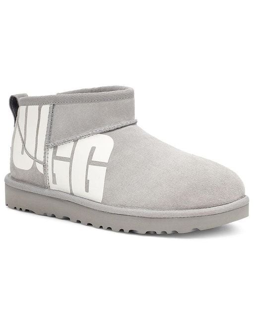 Ugg Gray (Wmns) Classic Ultra Mini Chopd