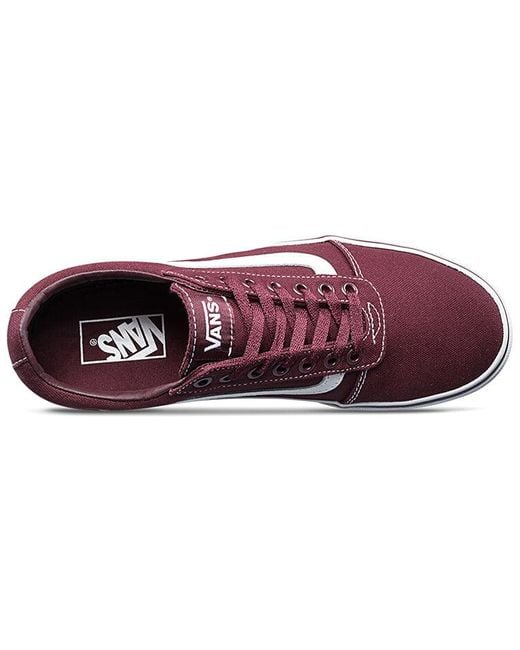 Vans Red Ward 'Port Royale' for men