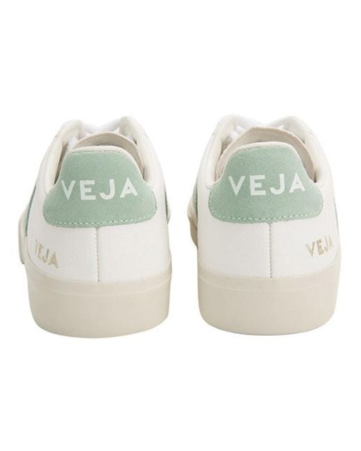 Veja White Campo Campo Lace-Up Matcha'