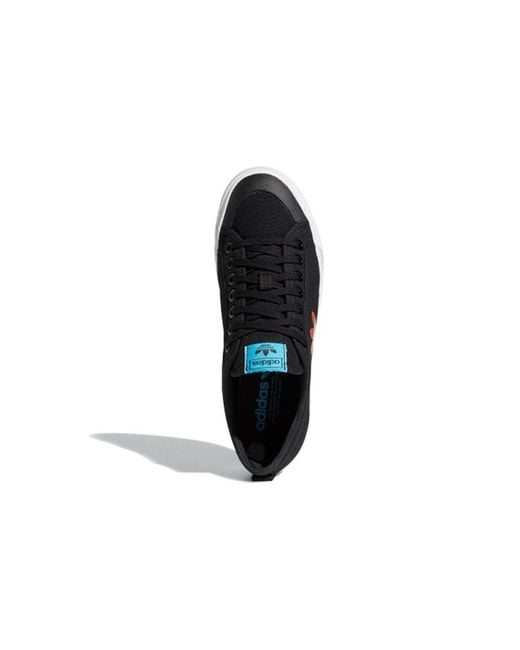 Adidas Black Nizza 'Colorful Trefoil for men