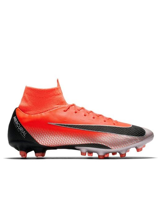 Nike Red Mercurial Superfly 6 Pro Cr7 Ag 'Bright Crimson' for men