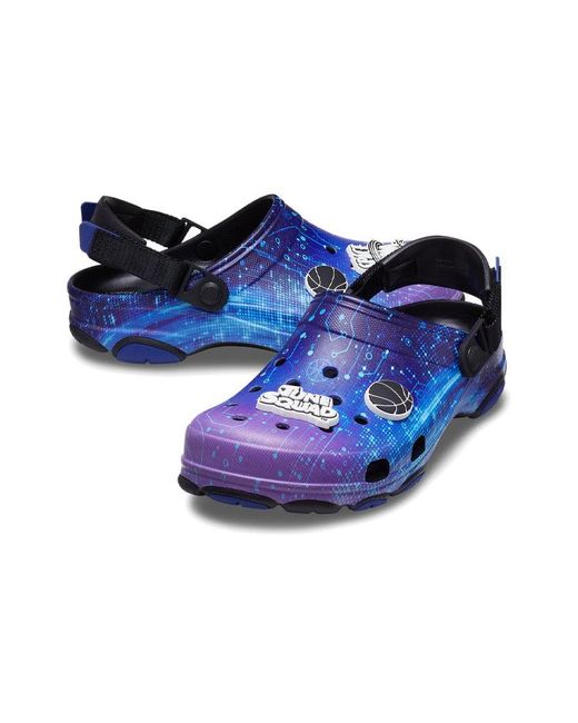 CROCSTM Blue X Space Jam Classic Clogs 'A New Legacy' for men